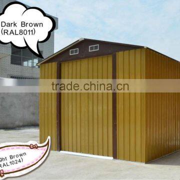 8' x 6' Fashion Wooden Colour Metal Tools Storage Garden Sheds For Homely Backyard (HX81122) photo-6