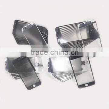 LCD Outer Front Glass With Preinstalled With Cold Press Frame OCA Optical Gule Polarizer Film for Iphone photo-5