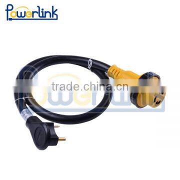 H70071 30A detachable RV cord with molded connector, LED power indicator