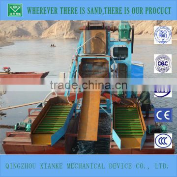 Low price bucket chain gold mining dredger in China