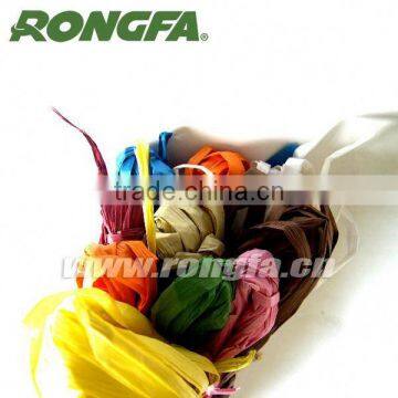 Chinese Handcraft Floral Use Colorful Paper Rope photo-3