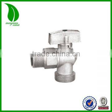 Brass angle water valve with G1/2" thread