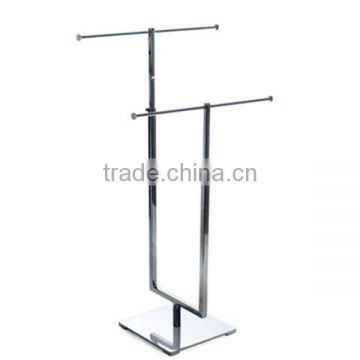 Customized 2-Tier Adjustable Handbag Display Stand