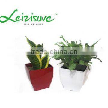 decorative flowerpot,cheap ceramic pot,square flower pot