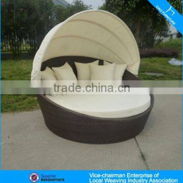 Modern Synthetic Rattan Furniture Outdoor Hotel Wicker Sunbed (GB-10D) photo-2
