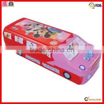 Big Bus Shape Nougat Tin Box photo-4