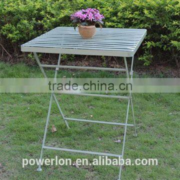 Patio Metal Folding Coffee Table PL08-36216 photo-3