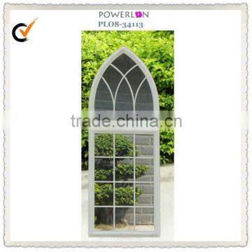 Gothic Design Outdoor Decorative Antique Window Mirror photo-3