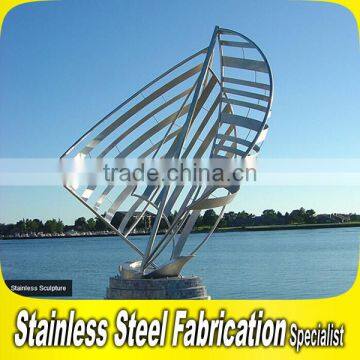 Outdoor Sculpture Stainless Steel Garden Sculpture Stand Sculpture photo-4