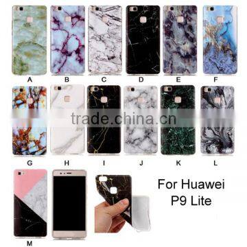 OEM Serive Accept, Hot Selling IMD Marble TPU Cell Phone Cover For Huawei P9 Lite Marble Back Case photo-6