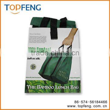 Bamboo lunch bag/lunch bags for adults/best lunch bag/eco-friendly lunch bag