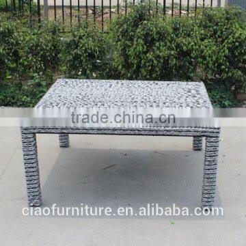 Patio Square Table Rattan Outdoor Dining Table photo-3