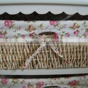 Modern Furniture/wooden Cabinet With Maize Baskets/wooden Chest photo-3