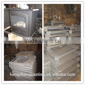 Factory Direct Selling Cast Iron Wood Burning Stove With Oven ,antique Wood Burning Stove photo-3