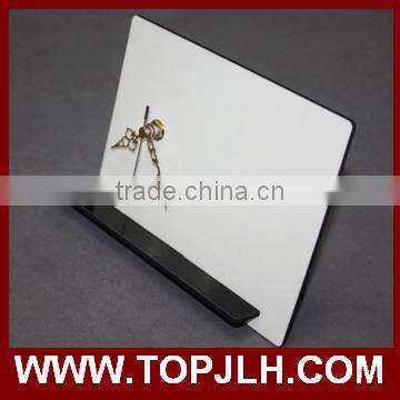 2017 Hot Sell TOPJLH Mini Wood Frame Sublimation Wall Clocks photo-6