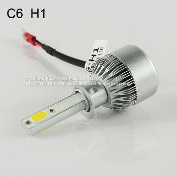 Led Headlight C6 h1 Cob 30W/Bulb 60W/Set 6400lm/set LED Headlight Bulbs Hi/Lo Led Car Headlight Headlamp photo-5