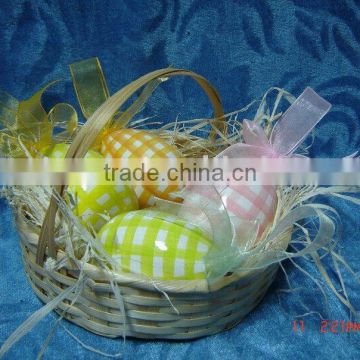 terra cotta egg hanging decoration for easter gifts