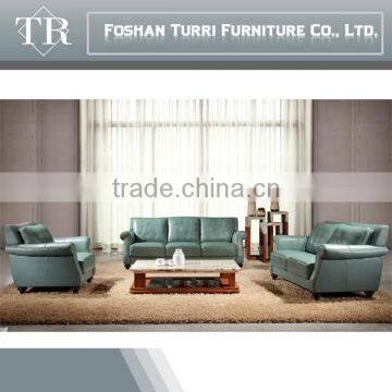 High Quality Top Grain Leather 12 3 Sectional Sofa photo-2