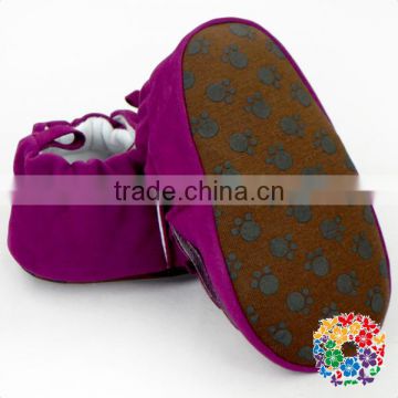 Cute Adorable Purple Infant Newborn baby shoes Wholesale