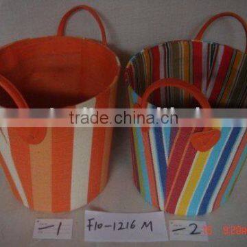 paper laundry storage basket