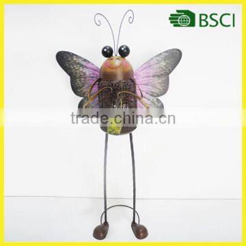 YS15189 metal craft with metal hanging flower pot stand for garden decor