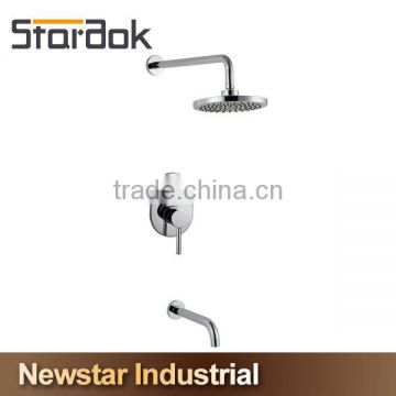 Star.aok Floor Mounted Free Standing Bathroom Tub Faucet With Hand Shower Mixer Tap Set