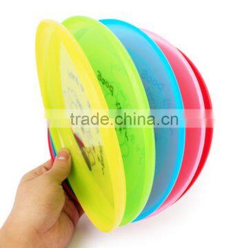 The Bending Deformation of Plastic Cartoon Dog Printing Plastic Pet Dog Frisbee 20cm photo-3