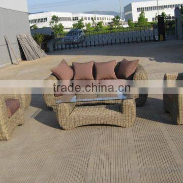 Furniture Plastic Wicker Garden Sofa AK1201 photo-5