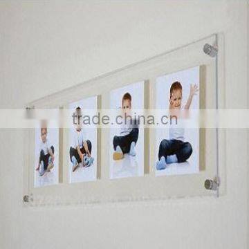High Quality Transparent Acrylic/pmma Block Frame With Magnet photo-5