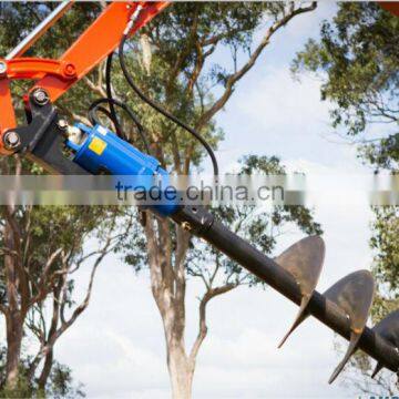 Excavator Hydraulic Earth Drill