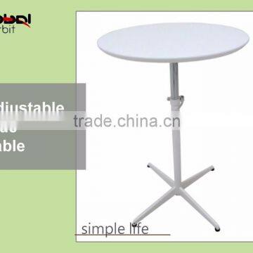 Durable and Sturdy Construction Sofa Adjustable Wooden End Table