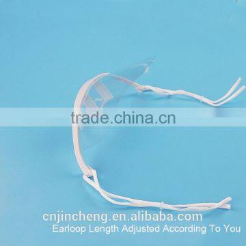 Factory Directly Sale Catering Industrial Big Smile Sanitary Clear Plastic Transparent Face Mask for Food Service in Workshop photo-4