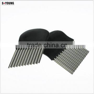 42014 Stainless Steel Cheese Vegetable Crinkle Cutter photo-2