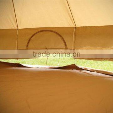 Cotton 5m Canvas Bell Tent for Family Camping Wedding photo-2