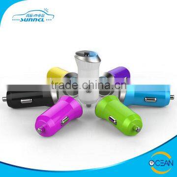 High Quality DC 5V 1.0A 2.4A Popular Design Car Charger USB for Promotion Sale with CE FCC RoHS