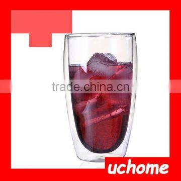 UCHOME Fancy Handmade Creative Borosilicate Glass Cappuccino Coffe Cup photo-3