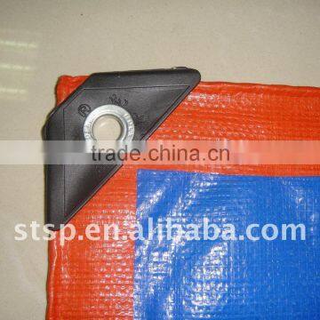 orange-blue eyelets PLASTIC SHEETS