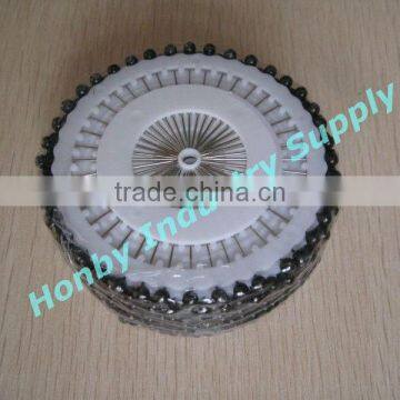 38mm Pearl Black Ball Head Hijab Pin Wheel