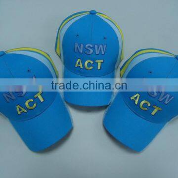 Blue Split Block Baseball Hat and Cap photo-3