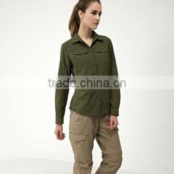 2017 New Arrival Fashion Camping Active Men Outdoor Shirts Uv Resistant WOMENS Hiking Shirts