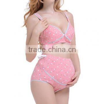 2016 shuoyang factory direct pregnant womenunderwear sexy bra and panty