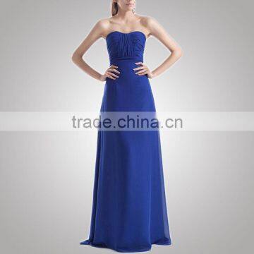 Active Popular Style New Model Chiffon Floor Length Bridesmaid Dress Free Sample Available