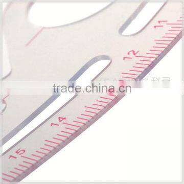 Kearing Metric Vary Form Curves With Different Holes for Sew Design Uppor Arm Curve Ruler # 6401 photo-6
