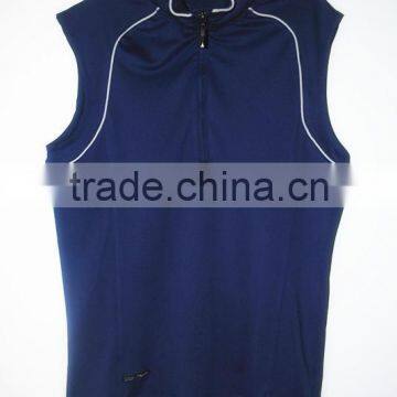 OEM Service Spandex Sleeveless Mens' Sport Top Breathable and Cool Dry