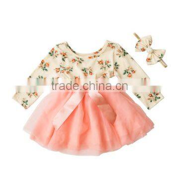 New style baby girl dress hot sale party girl dress