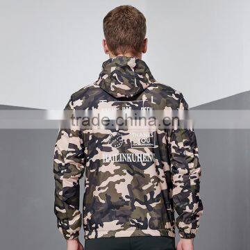 Hot Selling Men Cool Hiphop Style High Quality Camo Printing Jacket Sports Jogging Coat M-3XL XN-PJ16025 photo-2