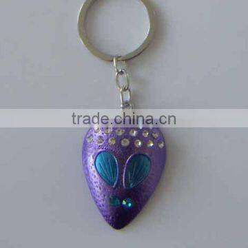 Fashion key chain ,keychain jewelry ,alloy diamond jewely