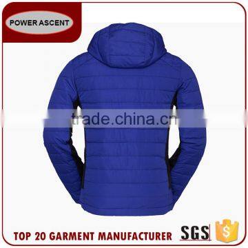 Casual Design Men Autumn/Winter Light Weight Hoody Outdoor Padding Jacket For Sale photo-2