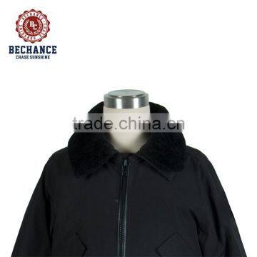 OEM Service 2017 New Style Fur Hood Mens Outdoor Down Jacket photo-3