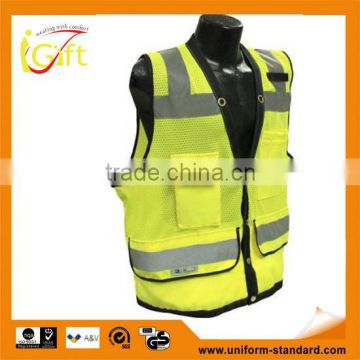 High quality roadway protective safety vest manufacturers